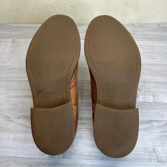 Bostonian Brown Leather Derby Wingtip Men’s Dress Shoes size 10.5M - Picture 5 of 12